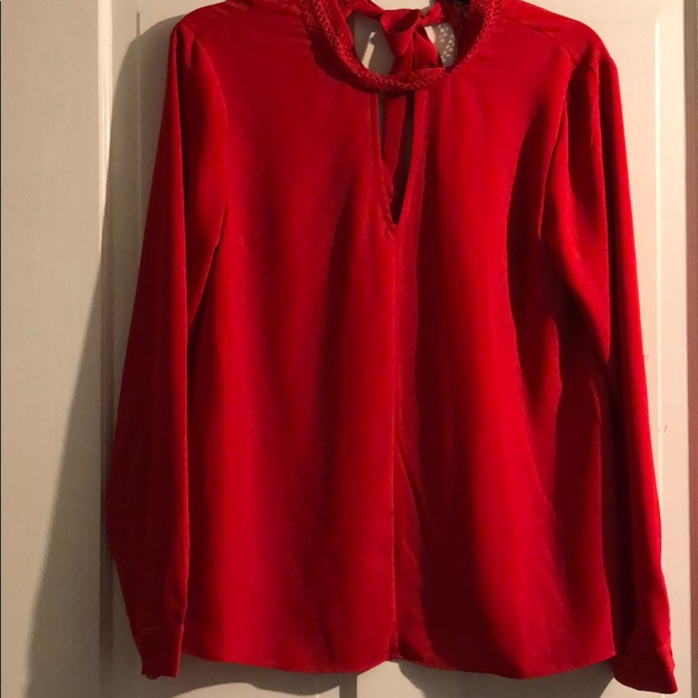Stitchfix Kershner Mock neck blouse